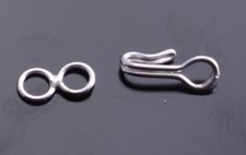 19.60 One (Package of 5) Sterling Silver Hook...