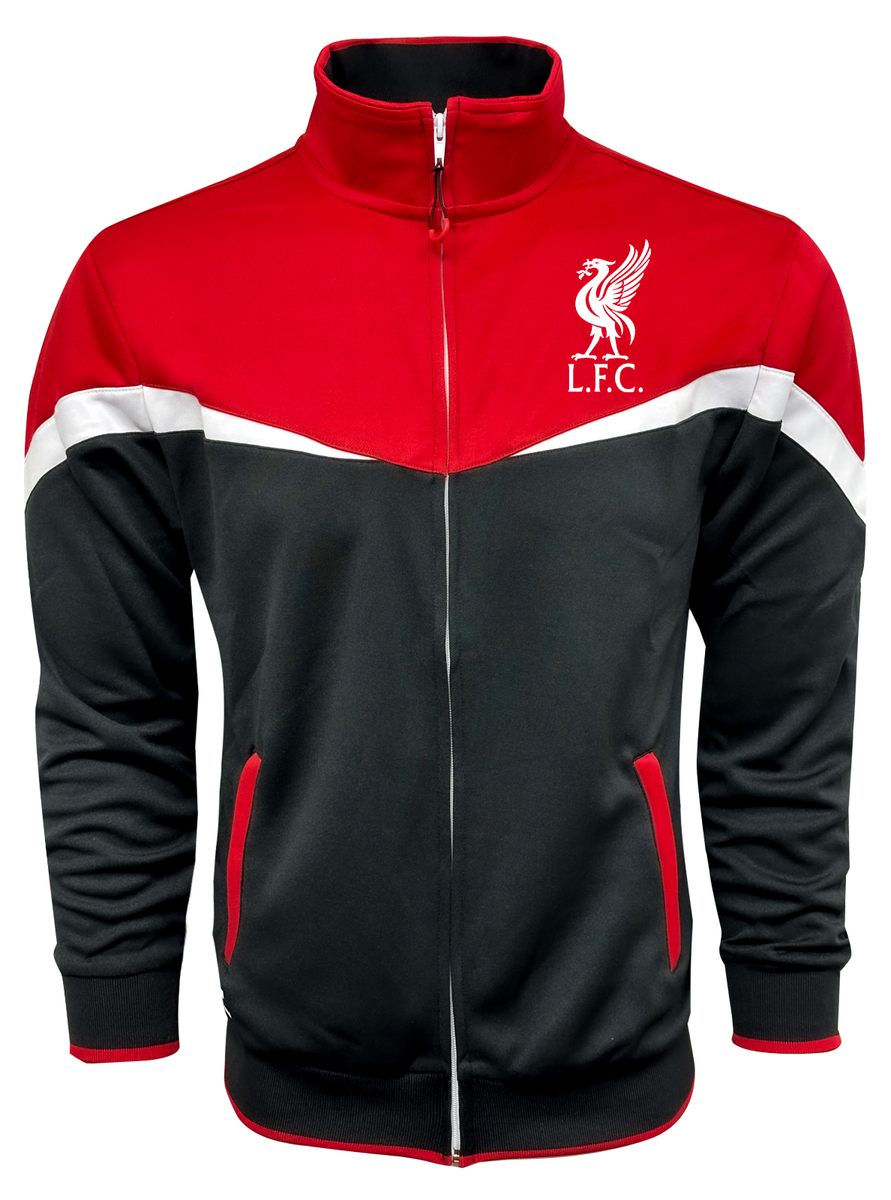 Official Icon Sports Liverpool FC Full Zip Track Jacket - Licensed