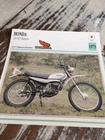 Honda 125 MT Elsinore 1973 MT125 Motorcycle Collection Atlas Japan