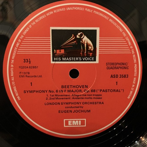 EMI ASD 3583 BEETHOVEN Symphony #6 Pastoral - JOCHUM - UK QUAD ST LP - Picture 3 of 4