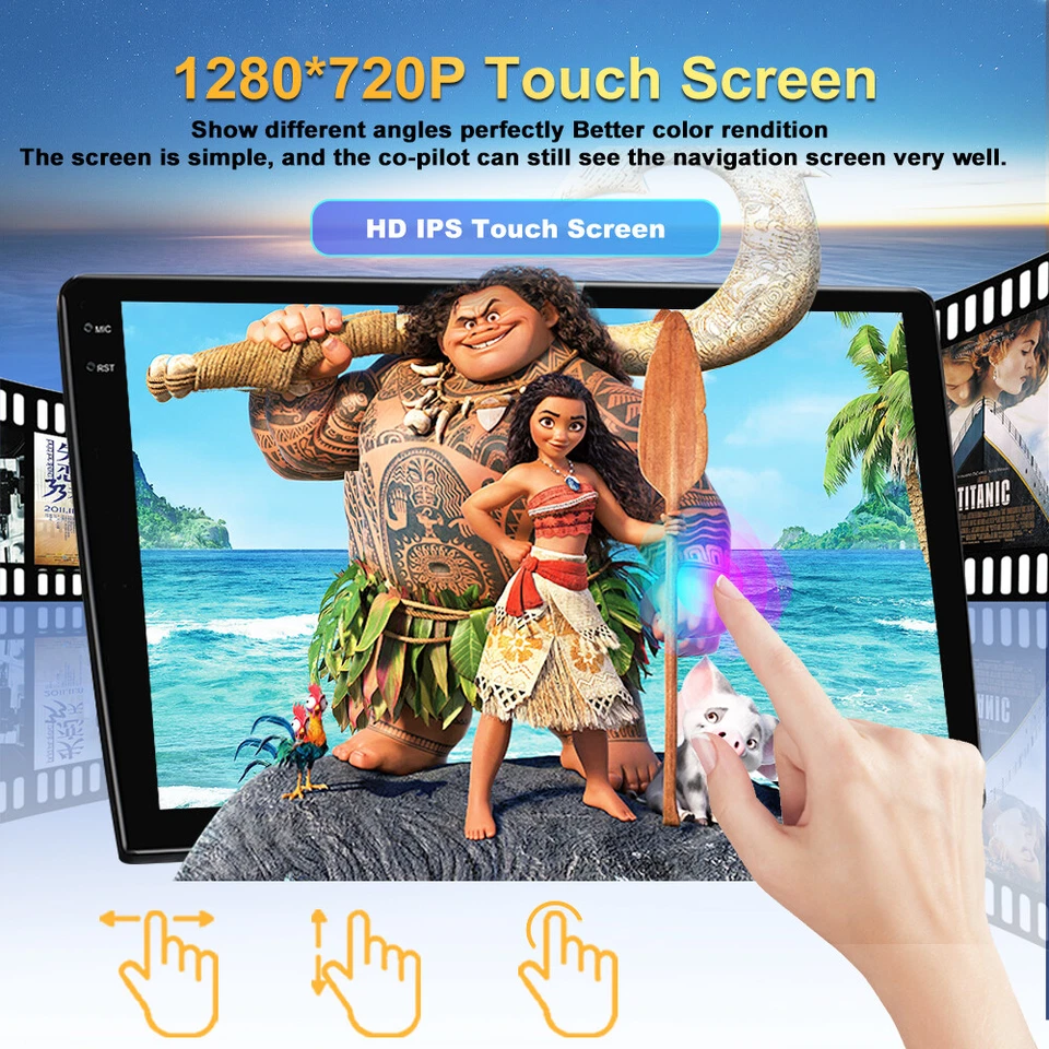 Kit de actualización de unidad principal de coche Carplay inalámbrico de 4-64 GB para Ford Focus 2012-2018 GPS Foto 4 de 4