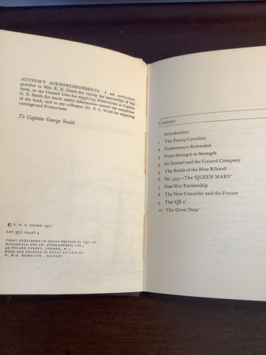 Samuel Cunard and the North Atlantic; by T. W. E. Roche, 1st edition 1971, D/J - Picture 4 of 9