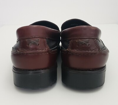 Mens Bass BROKER Tassel & Kiltie Loafers Size 11.5M Black  display picture 1