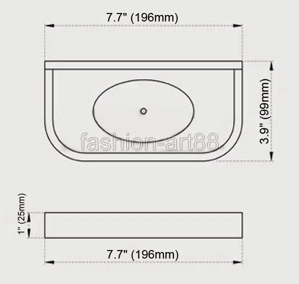 Gold Polished Brass Bathroom Accessory Soap Dish Holder Wall Mount fba847 - Image 4 of 4