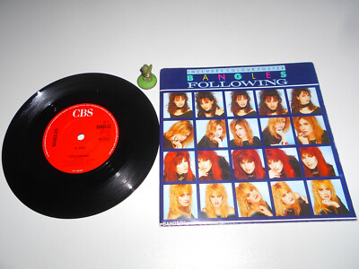 Bangles - Following (1986) Vinyl 7` inch Single Vg ++