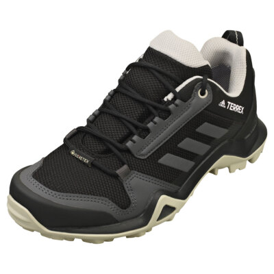 adidas Terrex Ax3 Gore-tex Womens Hiking Sneakers in Black Grey