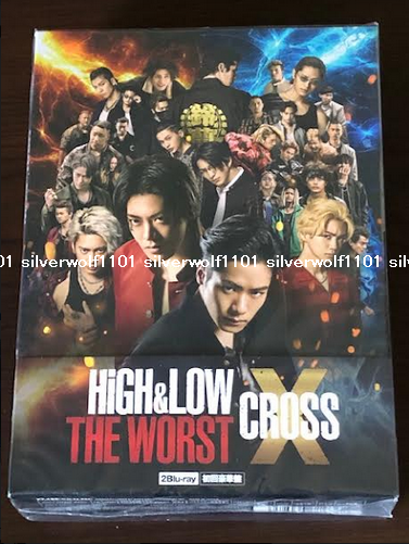 New HiGH&LOW THE WORST X First Limited Edition 2 Blu-ray+