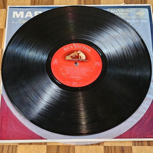 Mario Lanza Cavalcade Of Show Tunes Vinyl, 1957 RCA Red Seal LM-2090 VG+/VG+ LP - Picture 4 of 6