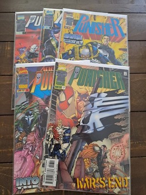 The Punisher #7, 8, 11, 15, 17 Marvel