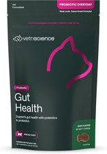 Gut Health Chews, Probiotic Everyday Digestive Supplement for Cats, Pet Probioti
