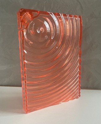 Ron Arad Guzzini Wasserflasche rosa pink Flat Pack Bottle 0,55l Ripples neuwerti