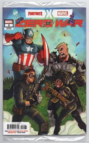 Fortnite X Marvel: Zero War #2E (in bag) VF/NM; Marvel | sealed w/download - we