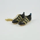 Adidas Mini Football Boots Signed By Referee Walter Eschweiler 1968