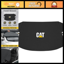 Windshield Snow Cover for Cars, SUVs Trucks - Heavy Duty Black Protection