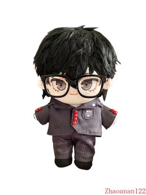 Ren Amamiya 20cm Anime Cotton Plush Doll Dress Up Toy Plush Stuffed Toy Fan Gift