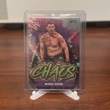 2024 Topps Finest UFC Chaos Insert #CHA-20 Michael Bisping MMA Card