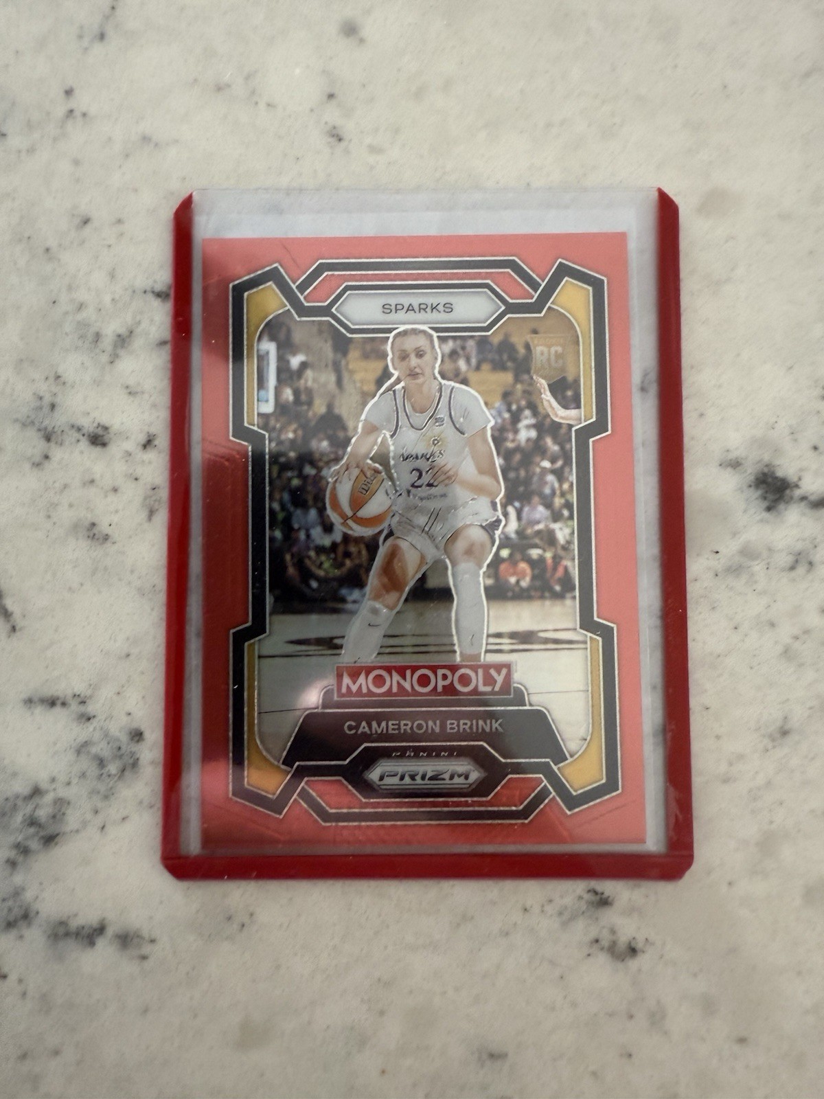 2024 Panini Prizm Monopoly WNBA - Cameron Brink #39 Red Prizm /99 (RC)