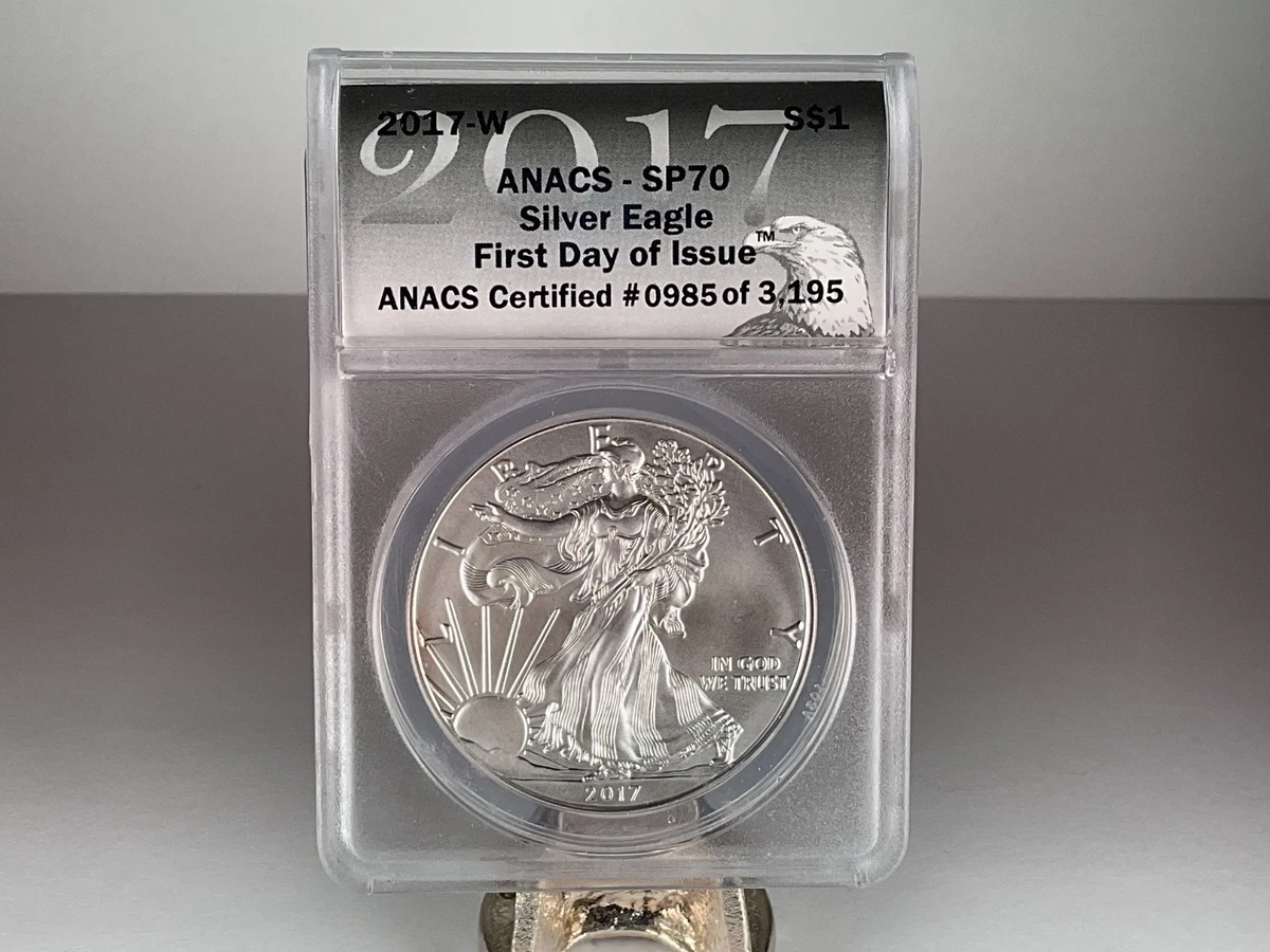 American Eagle ANACS 2017 Silver Bullion Coins for sale | eBay