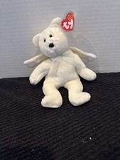 Ty Beanie Babies Herald the Angel Bear Plush 2002