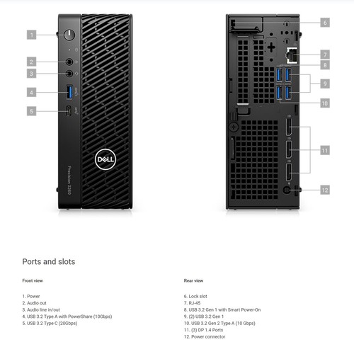 Dell Precision 3260 Compact✓i7-12700✓16GB RAM✓1TB SSD✓Nvidia T1000✓2+YEAR WARNTY - Picture 3 of 5