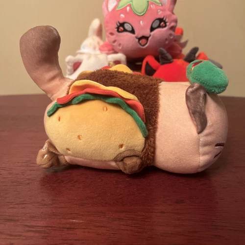 4 APHMAU Meemeows Plush Devil Ice Cream Taco And Strawberry - Imagen 3 de 24