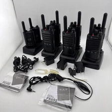 Cobra PX655 6 pack Pro Business Radios W + 3 Charging Dock + 2 PX500 + Accessory