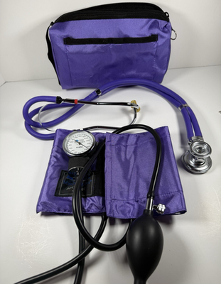 #ad Aneroid Sphygmomanometer Adult Manual Blood Pressure Monitor Cuff Stethoscope $19.99