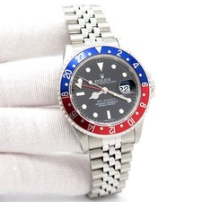 Rolex 16710BLRO GMT Master II with 3186 movement on Jubilee