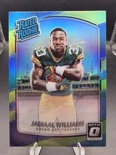 Jamaal Williams 2017 Donruss Optic Rated Rookie Holo #167 Green Bay Packers RC