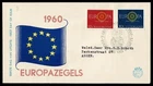 NETHERLANDS 1960  FDC Europe issue   SG72C