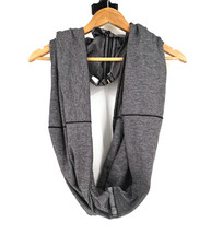 Lululemon Vinyasa Scarf Striped Infinity Zip Athleisure Lightweight Preppy