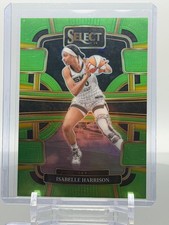 Isabelle Harrison 2024 Panini Select WNBA Prizms Neon Green #24 SN Chicago Sky