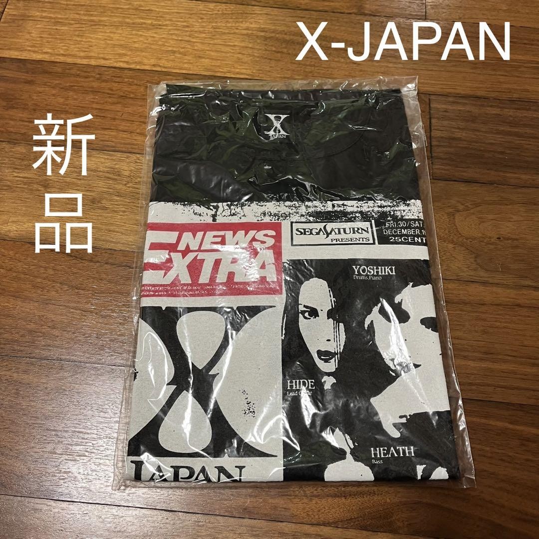新品未使用‼️90s X-JAPAN ロングTシャツ 90S X-Japan Long T-Shirt JPN Original Collection Japanese