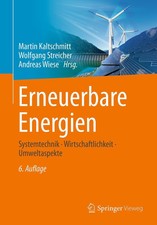 Erneuerbare Energien Martin Kaltschmitt