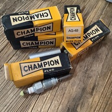 Vintage Champion AG-48 Glow Plug Lot Of 5 Ope...