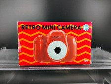 Retro Mini Camera For Kids Holds 50 Photos USB Charging