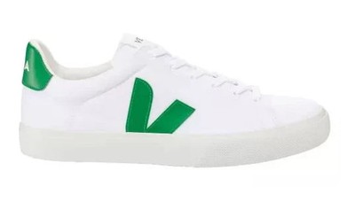 Veja Campo Canvas Womens Size EU 36 US 5 Casual Shoes White/Green - NEW