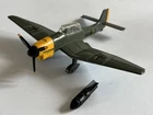 VINTAGE DIECAST DINKY TOYS LUFTWAFFE JUNKERS JU87B STUKA WW2 FIGHTER PLANE VGC