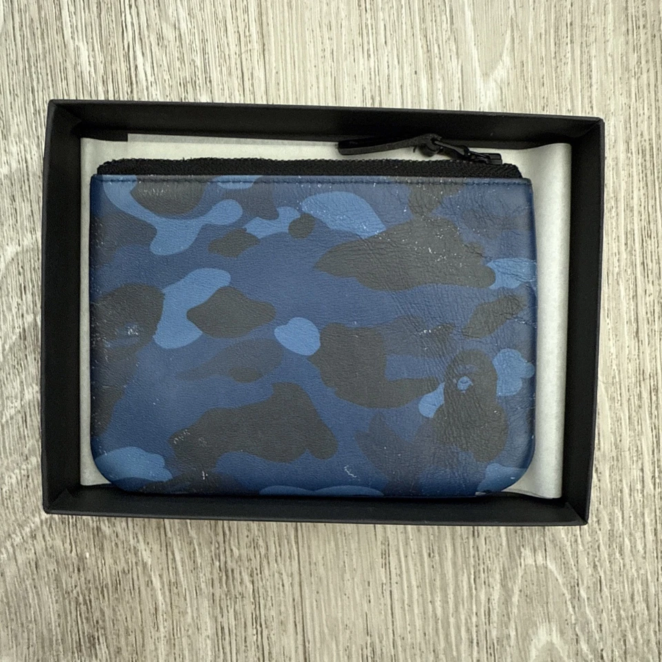 CARTERA BAPE A Bathing Ape cuero camuflaje macizo #2 camuflaje Japón 1K30190012 Foto 2 de 4
