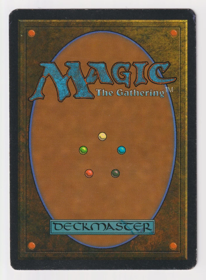 Altered Italian Wall of Shadows LP Legends MTG Magic Hand Painted Unique Art! - Image 2 of 2