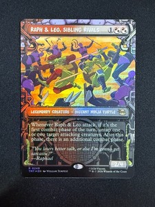 Raph & Leo, Sibling Rivals (Showcase Foil) - Teenage Mutant Ninja Turtles