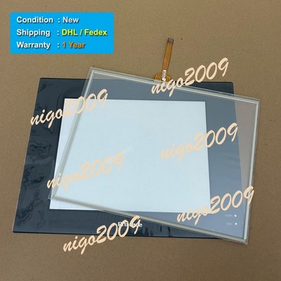 Touch Screen + Overlay Fit for Pro-Face PL5900-T12-233 HMI Panel 1-Year Warranty