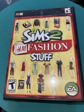 The Sims 2 H M Fashion Stuff 2007 Windows PC CD-ROM Expansion Pack Video Game