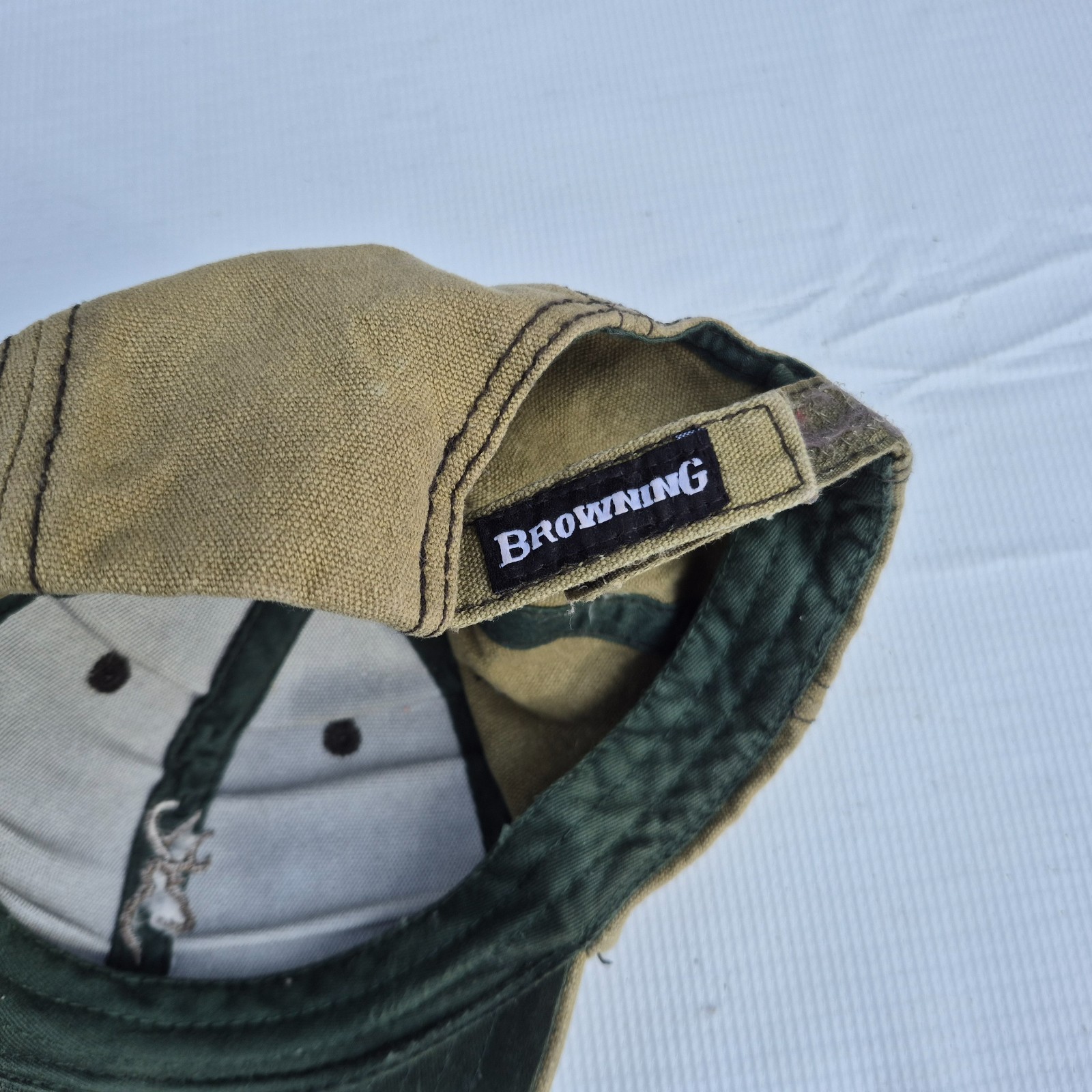 Browning Baseball Cap Beige Hat - image 6