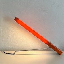 AEG Plan 822-210-200 / Gelenkarm Orange Lampe Schreibtischlampe / 70er / Händler