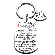 Best Friend Keychain Gifts for Women Men Friends Christmas Gifts Birthday