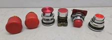 Misc Lot of 6 Emergency Stop Push Buttons Used See Pictures For Details 