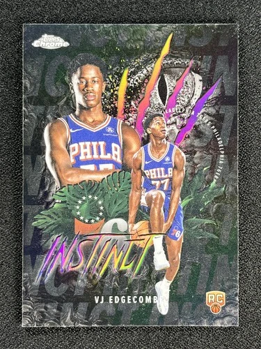 2025 Topps Chrome VJ Edgecombe Refractors (RAW)