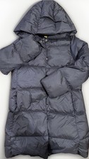 Polo Ralph Lauren Girls Hooded Down Long Jacket, Black, Sz M 8-10 