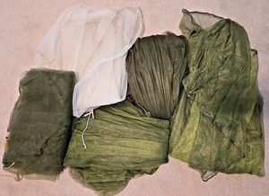 Lot Of 5 Mosquito Netting Sleeping Insect Bug Mesh